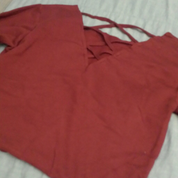 Long sleeve crop top - Picture 2 of 2